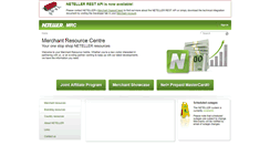 Desktop Screenshot of mrc.neteller.com